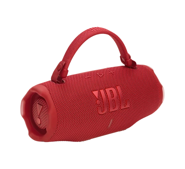 JBL Charge 6 vízálló hordozható Bluetooth hangszóró, piros