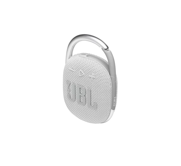 JBL Clip 4 hordozható Bluetooth hangszóró, fehér