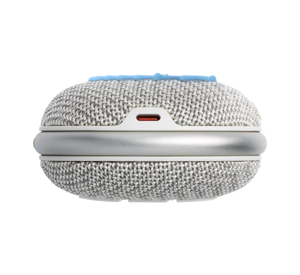 JBL Clip 4 ECO hordozható Bluetooth hangszóró, fehér