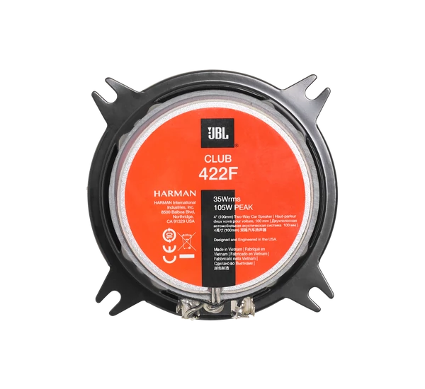 JBL CLUB 422F 10cm 2 utas koaxiális hangszóró