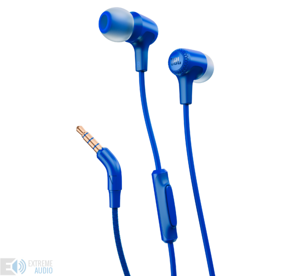 JBL E15 fülhallgató, kék