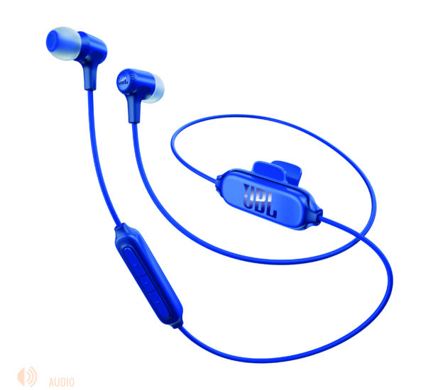 JBL E25 BT Bluetooth fülhallgató, kék