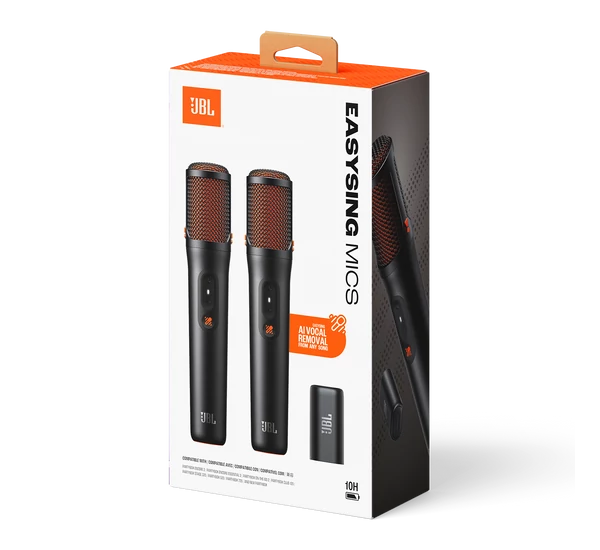 JBL EASY SING MICS  2 db vezeték nélküli mikrofon