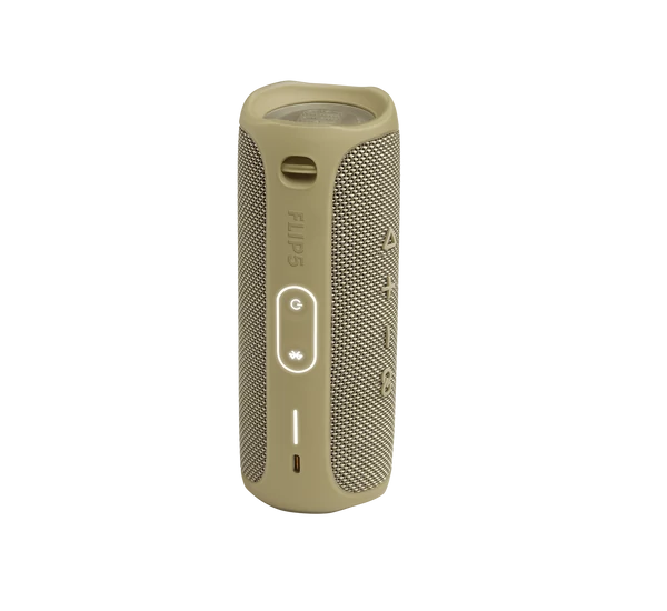 JBL Flip 5 vízálló bluetooth hangszóró (Sand), homokszín