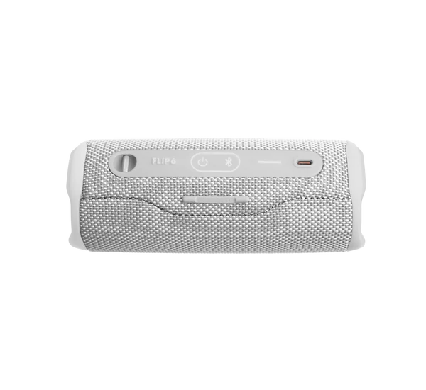 JBL Flip 6 vízálló bluetooth hangszóró, fehér
