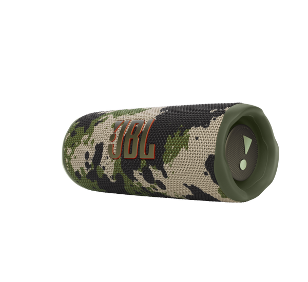 JBL Flip 6 vízálló bluetooth hangszóró, squad (terepszín)