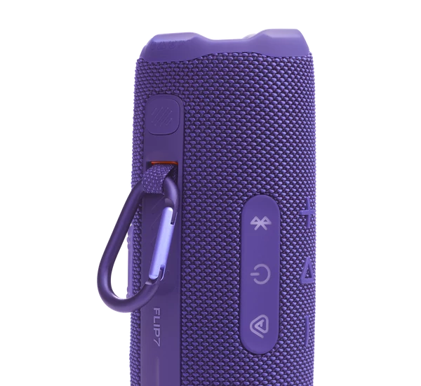 JBL FLIP 7 vízálló hordozható Bluetooth-hangszóró, lila