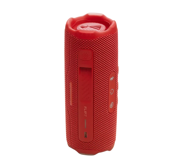 JBL Flip 7 vízálló hordozható Bluetooth hangszóró, piros
