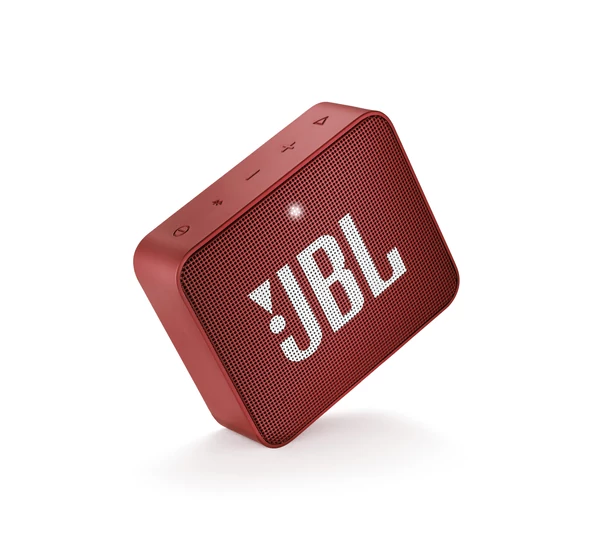 JBL GO 2  hordozható bluetooth hangszóró (Ruby Red), vörös