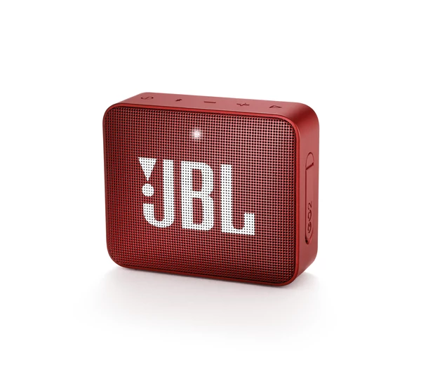 JBL GO 2  hordozható bluetooth hangszóró (Ruby Red), vörös