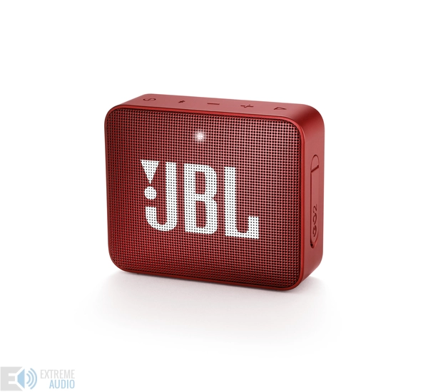 JBL GO 2  hordozható bluetooth hangszóró (Ruby Red), vörös