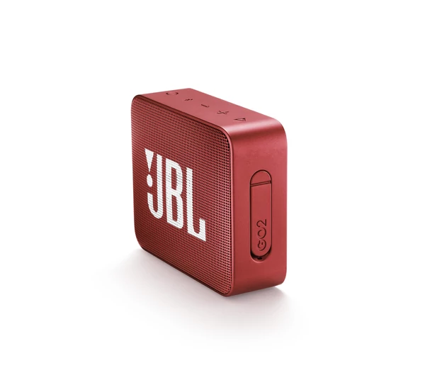 JBL GO 2  hordozható bluetooth hangszóró (Ruby Red), vörös
