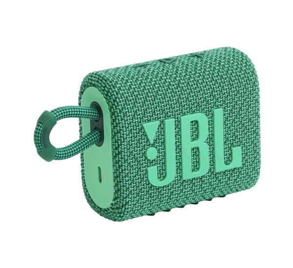 JBL GO 3  ECO hordozható bluetooth hangszóró, zöld