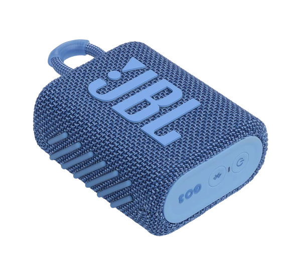 JBL GO 3  ECO hordozható bluetooth hangszóró, kék