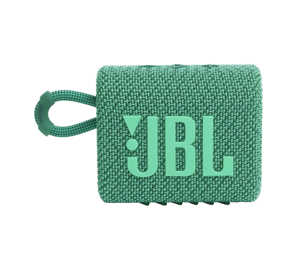 JBL GO 3  ECO hordozható bluetooth hangszóró, zöld