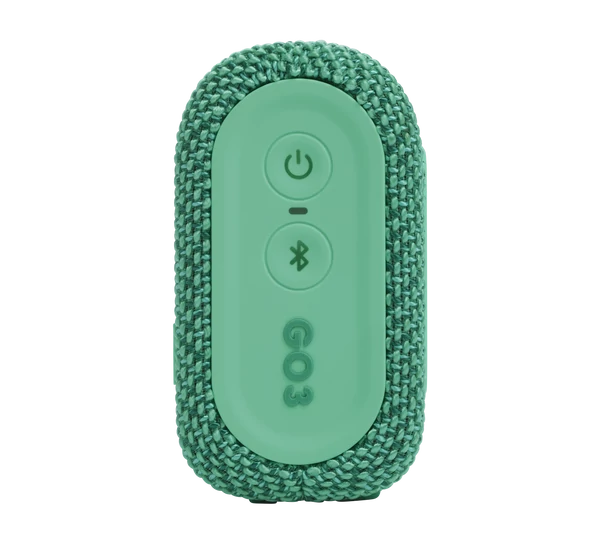JBL GO 3  ECO hordozható bluetooth hangszóró, zöld