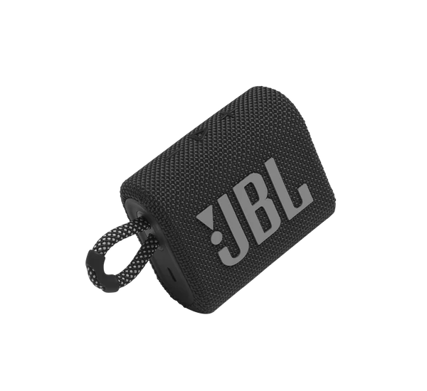 JBL GO 3  hordozható bluetooth hangszóró, fekete
