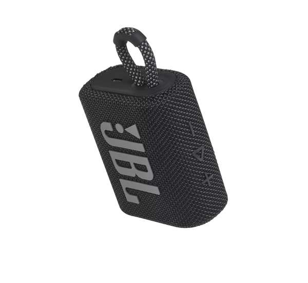JBL GO 3  hordozható bluetooth hangszóró, fekete