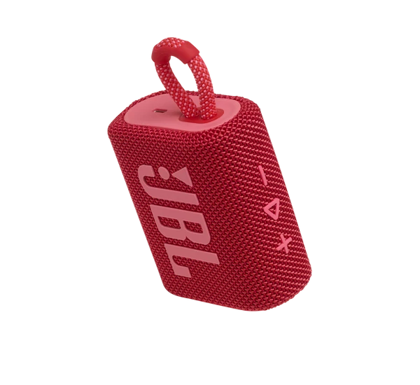 JBL GO 3  hordozható bluetooth hangszóró, piros