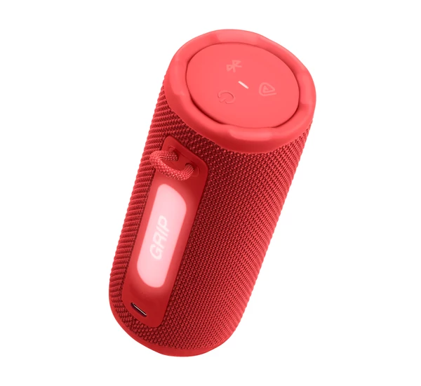 JBL GRIP vízálló hordozható Bluetooth-hangszóró, piros
