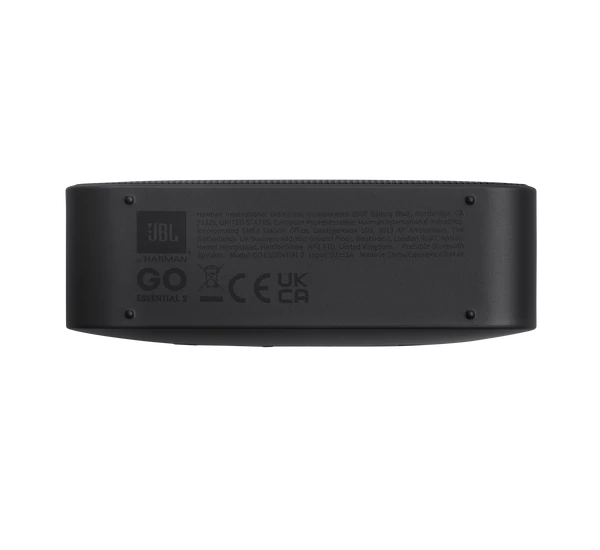 JBL GO Essential 2 hordozható bluetooth hangszóró, fekete