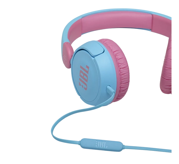 JBL JR310 vezetékes gyerek fejhallgató, kék