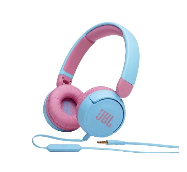 JBL JR310 vezetékes gyerek fejhallgató, kék