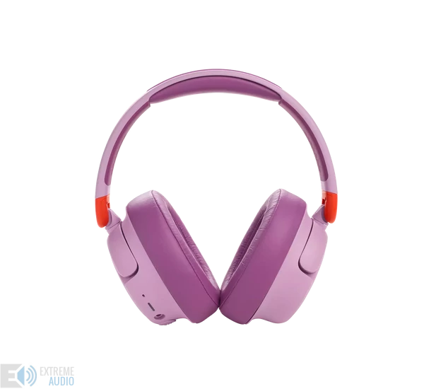 JBL JR460NC bluetooth-os, zajszűrős fejhallgató, pink