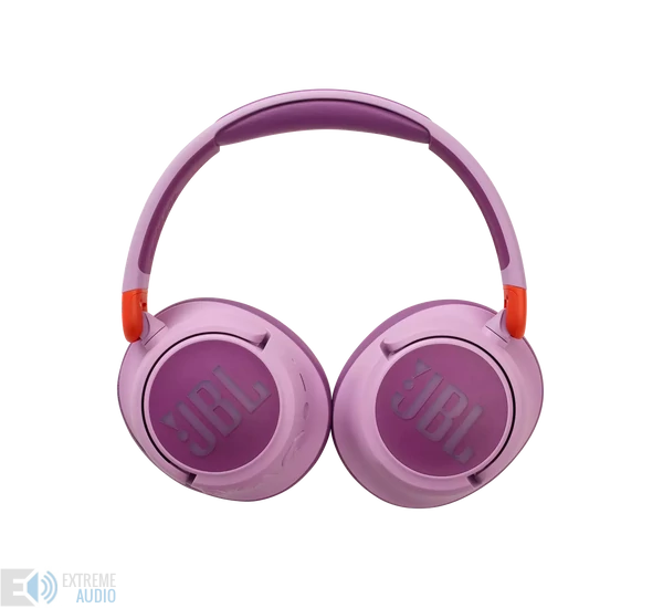 JBL JR460NC bluetooth-os, zajszűrős fejhallgató, pink