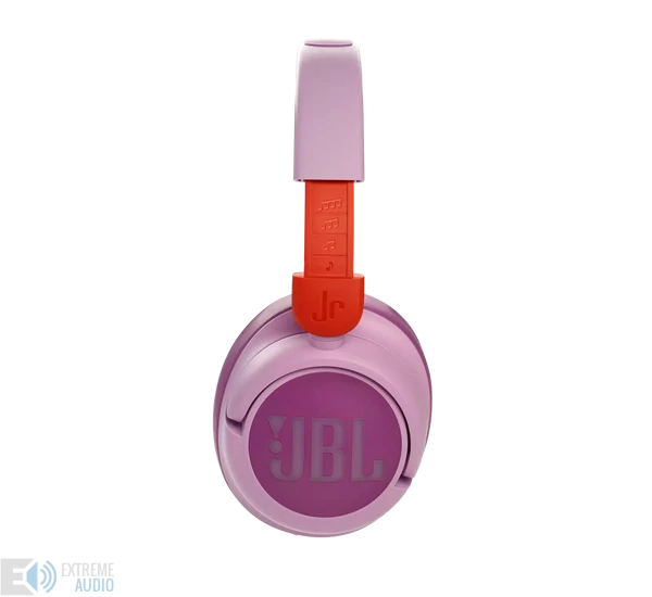 JBL JR460NC bluetooth-os, zajszűrős fejhallgató, pink