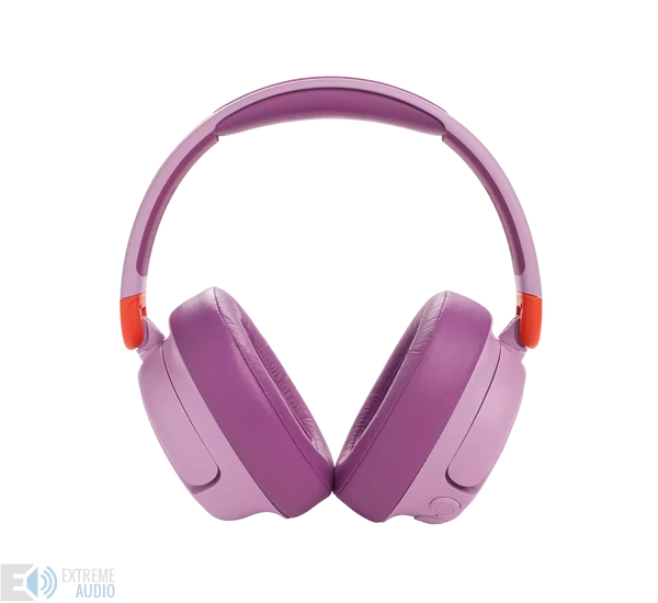 JBL JR460NC bluetooth-os, zajszűrős fejhallgató, pink