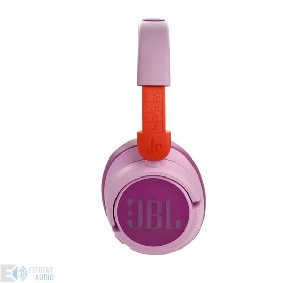 JBL JR460NC bluetooth-os, zajszűrős fejhallgató, pink