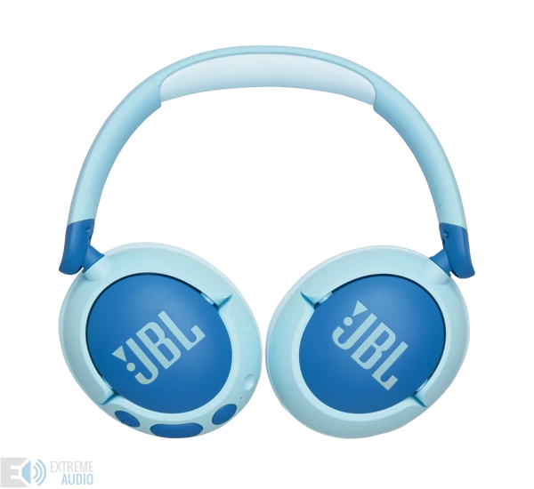 JBL Junior 470NC bluetooth-os, zajszűrős fejhallgató, kék