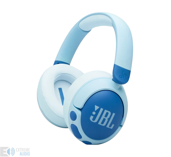 JBL Junior 470NC bluetooth-os, zajszűrős fejhallgató, kék