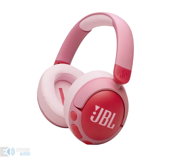 JBL Junior 470NC bluetooth-os, zajszűrős fejhallgató, pink