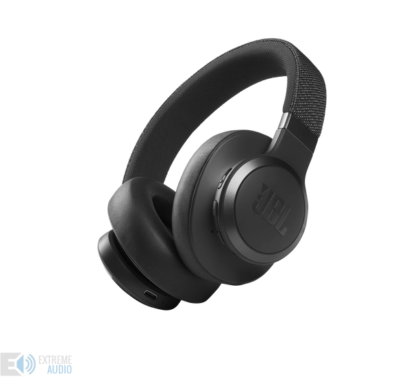 JBL Live 660NC Bluetooth fejhallgató, fekete