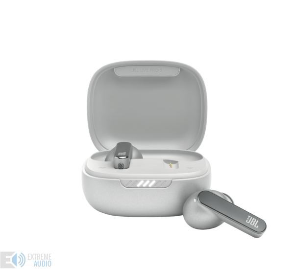 JBL Live Pro 2 TWS zajszűrős fülhallgató, ezüst