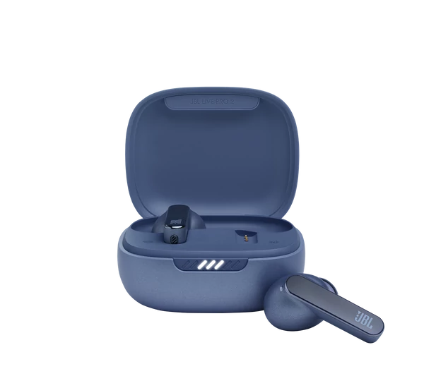 JBL Live Pro 2 TWS zajszűrős fülhallgató, kék