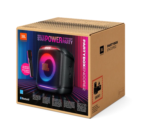 JBL PartyBox Encore 2 Bluetooth hangsugárzó mikrofonnal