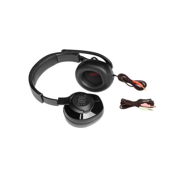 JBL Quantum 300  Gamer fejhallgató, fekete