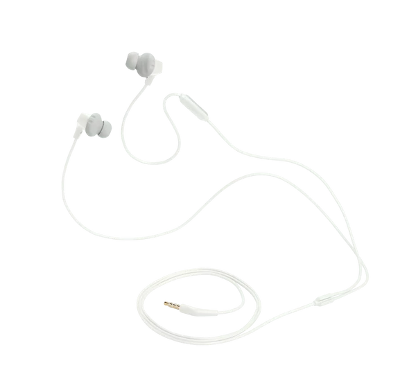 JBL Endurance RUN 2, vezetékes sport fülhallgató, fehér