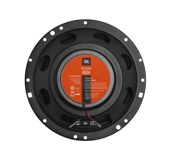 JBL STAGE2 624 16,5cm-es 2 utas koaxiális hangszóró