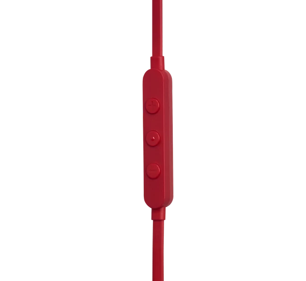 JBL TUNE 310C USB-C vezetékes fülhallgató, piros