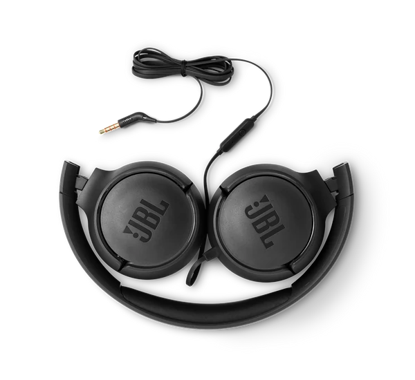 JBL T500 fejhallgató, fekete (Bemutató darab)
