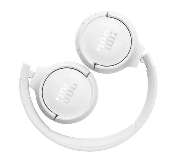 JBL TUNE 520BT Bluetooth-os fejhallgató, fehér (Bemutató darab)