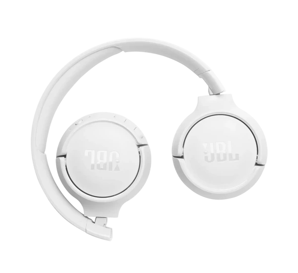 JBL TUNE 520BT Bluetooth-os fejhallgató, fehér (Bemutató darab)