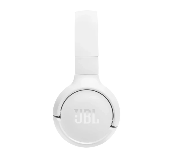 JBL TUNE 520BT Bluetooth-os fejhallgató, fehér (Bemutató darab)