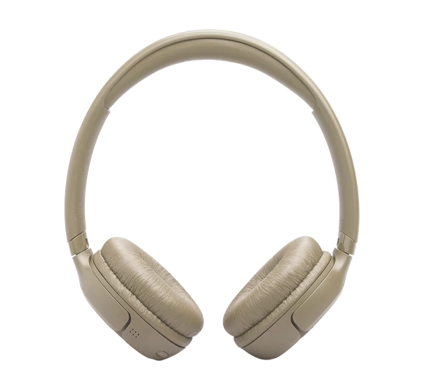 JBL TUNE 530BT Bluetooth-os fejhallgató, bézs