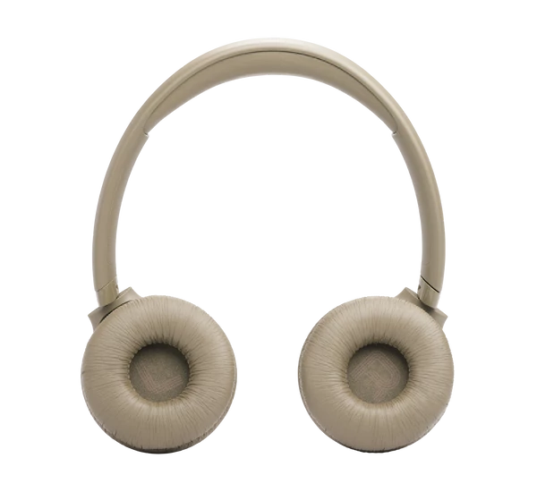 JBL TUNE 530BT Bluetooth-os fejhallgató, bézs