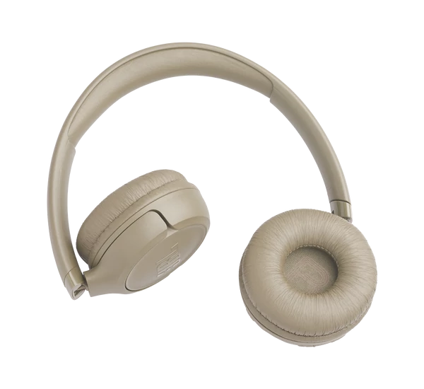 JBL TUNE 530BT Bluetooth-os fejhallgató, bézs